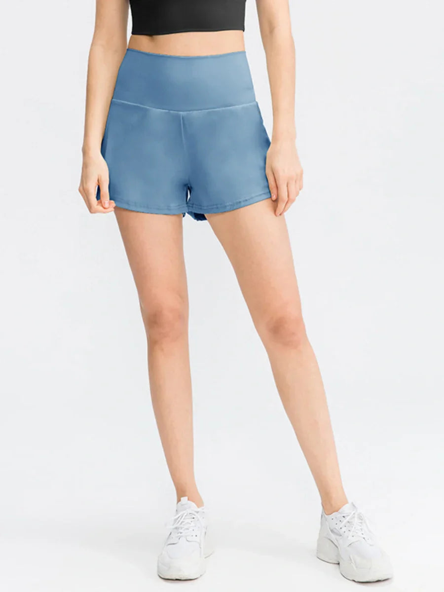 Super Tummy Control Back Pocket & Side Hidden Pocket Shorts 3"