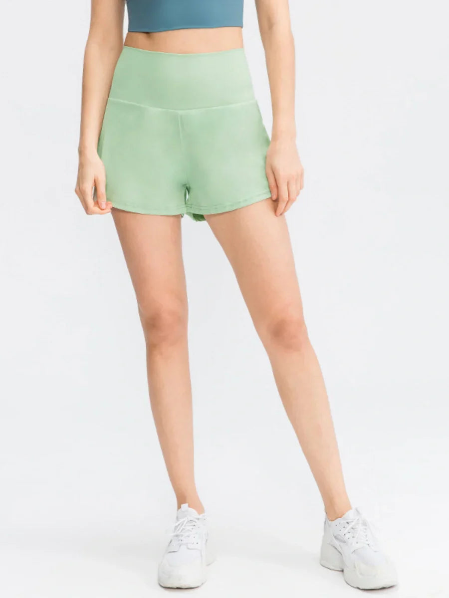 Super Tummy Control Back Pocket & Side Hidden Pocket Shorts 3"