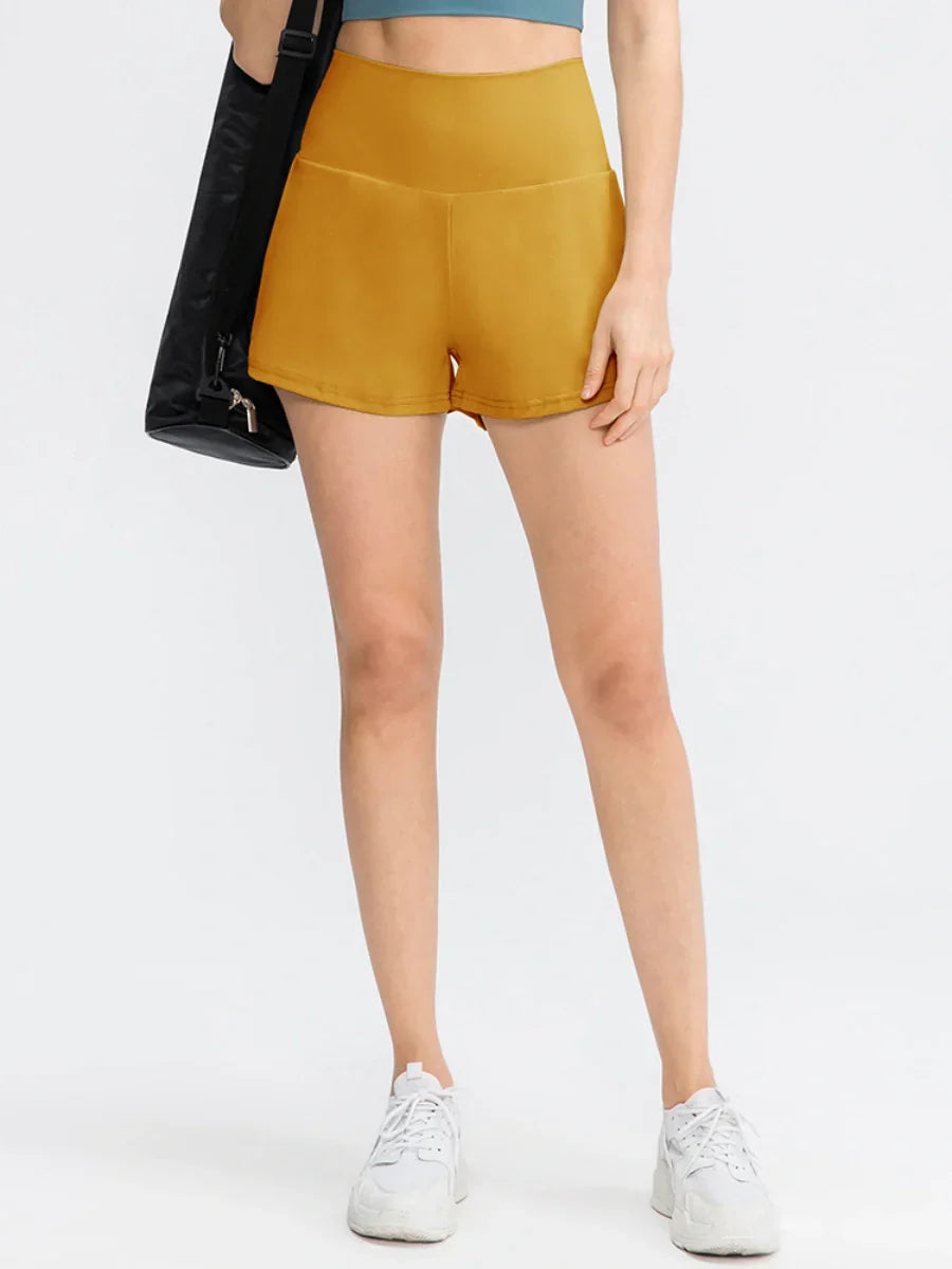 Super Tummy Control Back Pocket & Side Hidden Pocket Shorts 3"