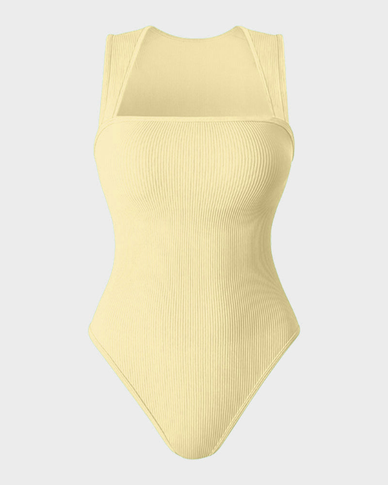 Sleeveless Tummy Control Tank Tops Bodysuits