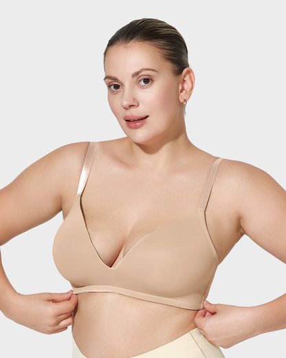 Seamless One-Piece Wireless Bra