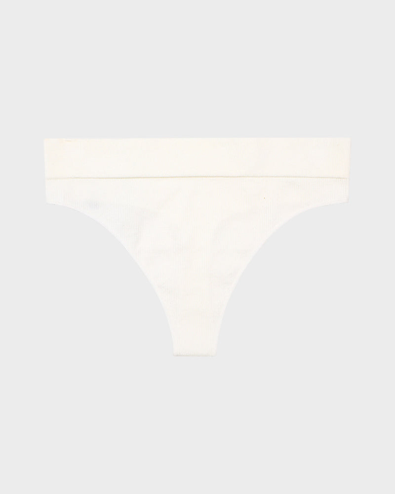 Everyday Comfort Seamless Low-Rise Thong (3 Pack)