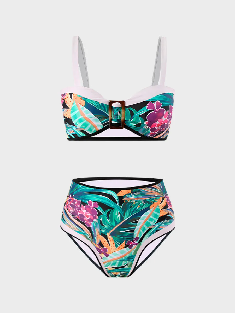 Jardin Monet - Vivid Blossom Bikini